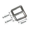 Load image into Gallery viewer, 25MM (1 INCH) ADJUSTABLE SLIDER RINGS (2 PCS) - Sew Smart