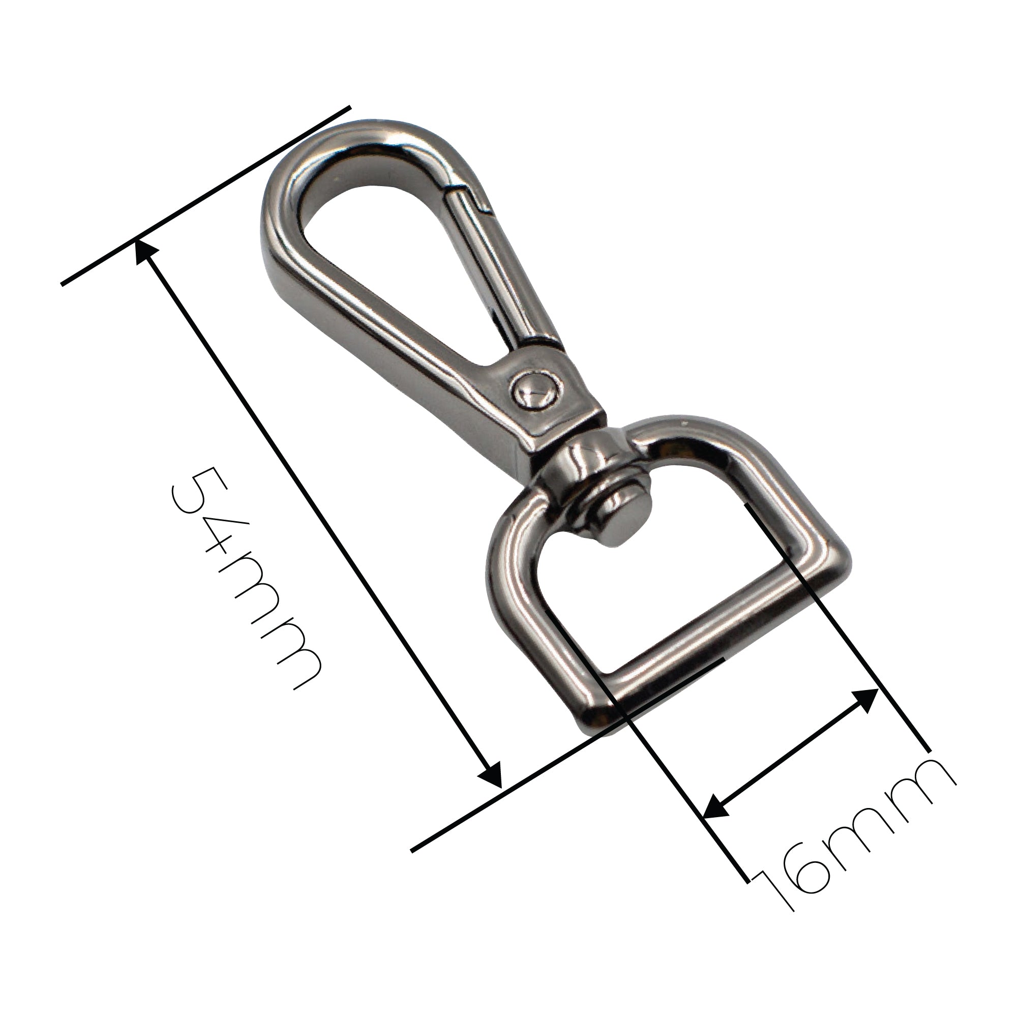 16MM (5/8 INCH) SWIVEL HOOK (2 PCS)