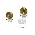 Load image into Gallery viewer, 18MM METAL MAGNETIC SNAPS – (2PCS)
