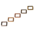 Load image into Gallery viewer, 20.30MM (3/4 INCH) RECTANGULAR RINGS (4 PCS)
