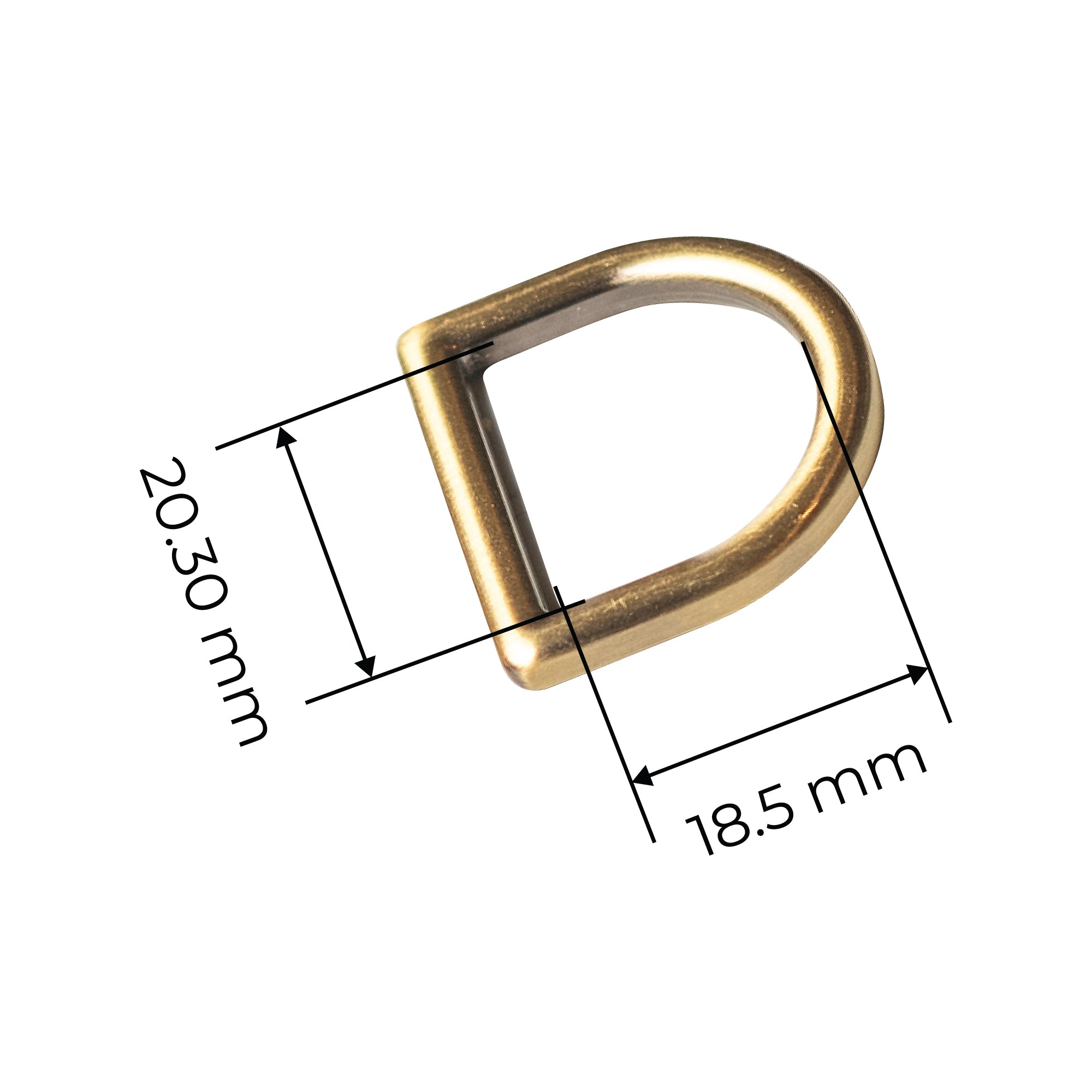 20.30MM (3/4 INCH) D-RINGS