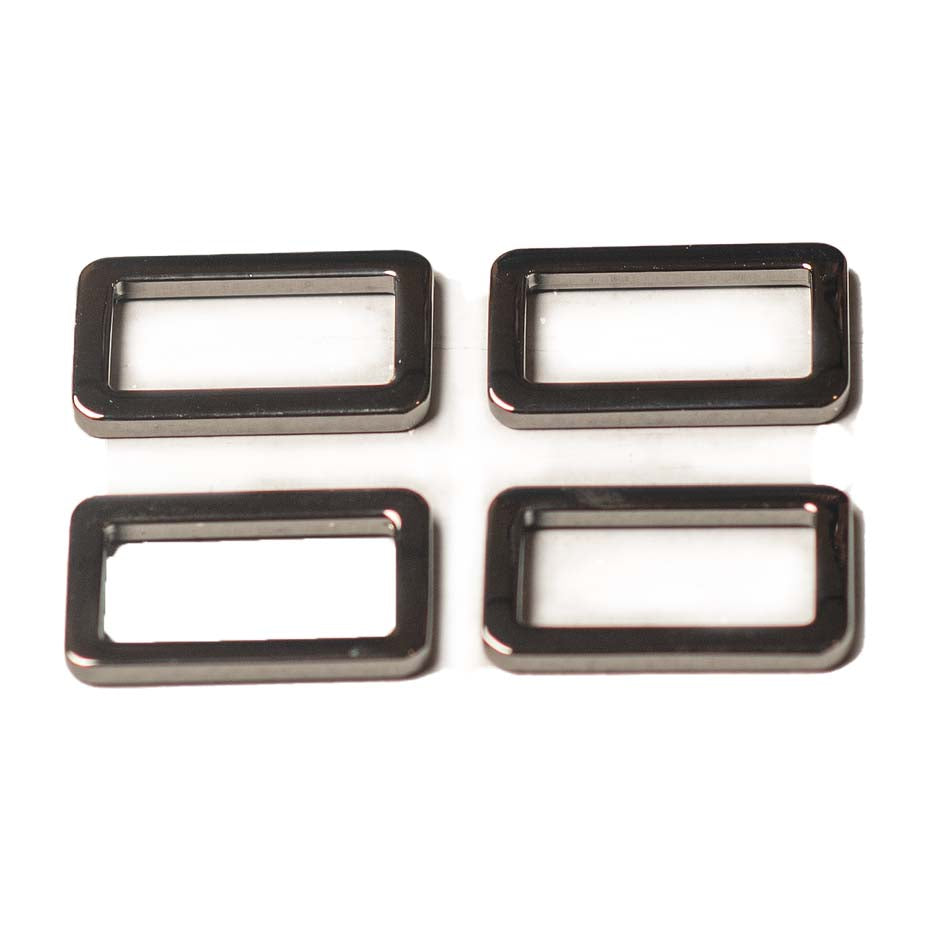 25MM (1 INCH) RECTANGULAR RINGS (4 PCS)