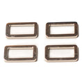 Load image into Gallery viewer, 25MM (1 INCH) RECTANGULAR RINGS (4 PCS)
