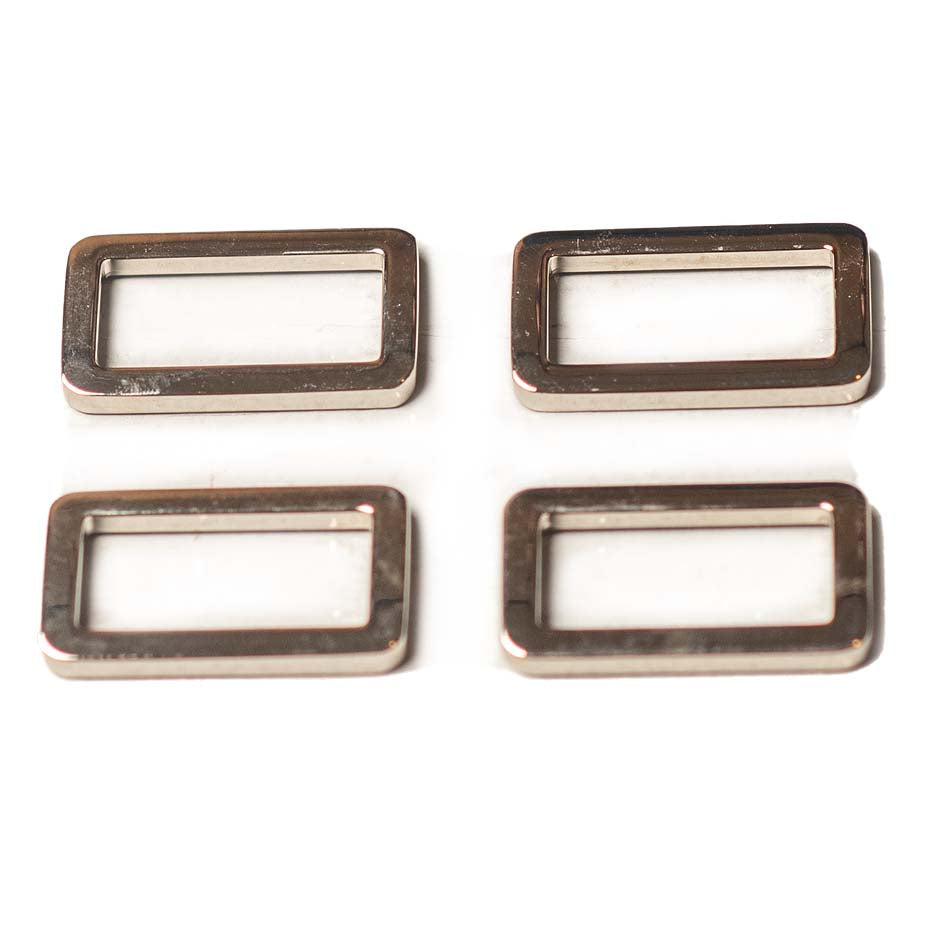 25MM (1 INCH) RECTANGULAR RINGS (4 PCS)