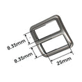 Load image into Gallery viewer, 25MM (1 INCH) ADJUSTABLE SLIDER RINGS (2 PCS)
