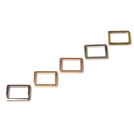 26MM (1 INCH) RECTANGULAR RINGS (4 PCS)