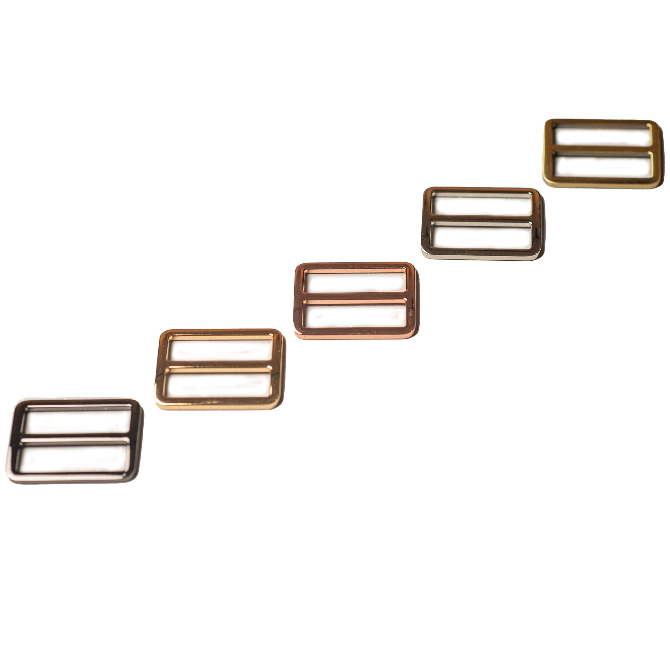 38MM (1.5 INCH) ADJUSTABLE SLIDERS RINGS (2 PCS)