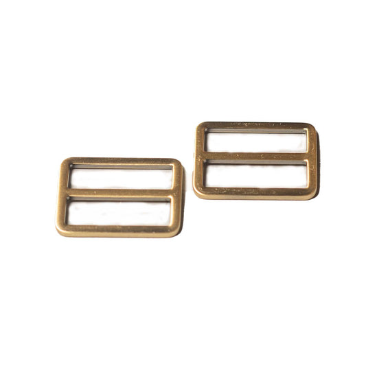 38MM (1.5 INCH) ADJUSTABLE SLIDERS RINGS (2 PCS)