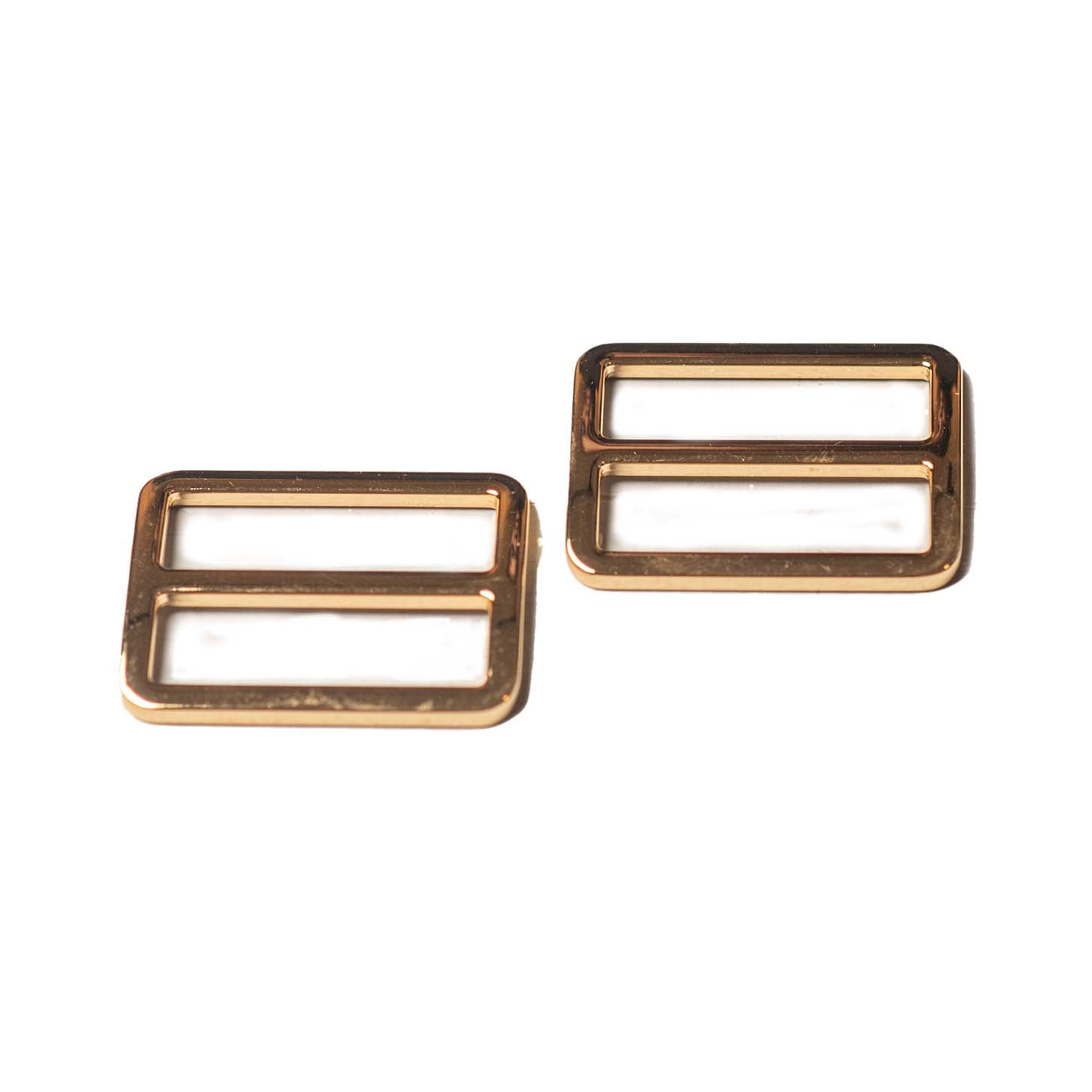 38MM (1.5 INCH) ADJUSTABLE SLIDERS RINGS (2 PCS)